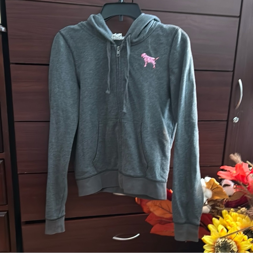 Vintage y2k bling zip up